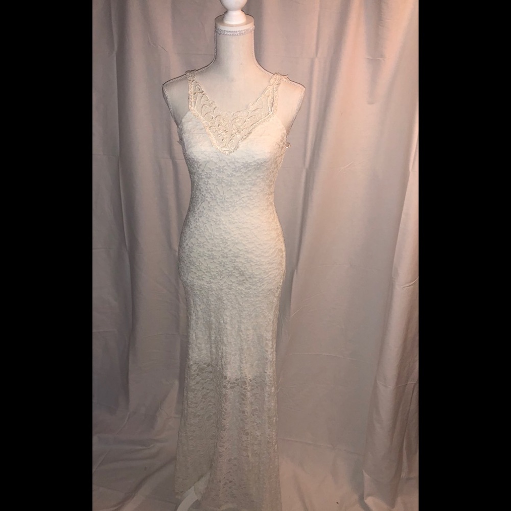 White Lace Dress